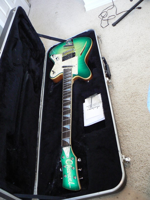 Green Quilt 1993 Charvel Surfcaster